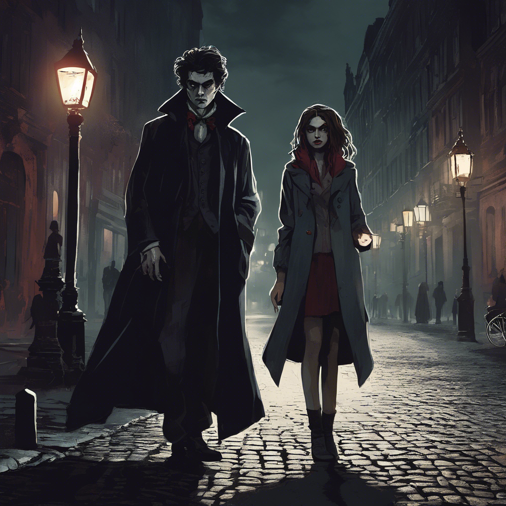 Nouvelle Fantastique: Elias le Vampire et Léa